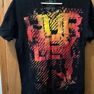 Black hurley t shirt with